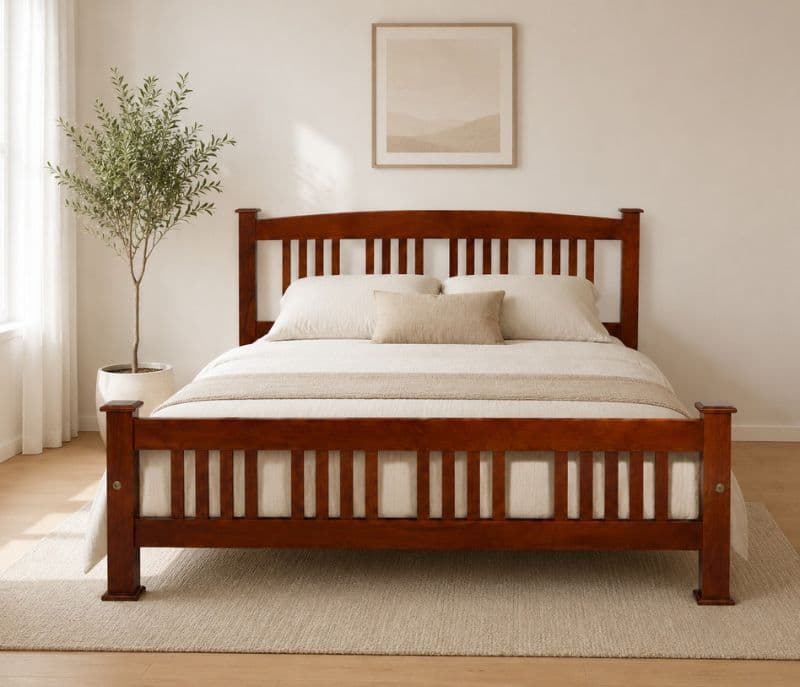 Image 1 for Ordinary Cot Solid Rubber Wood (ZAM) (OWD)