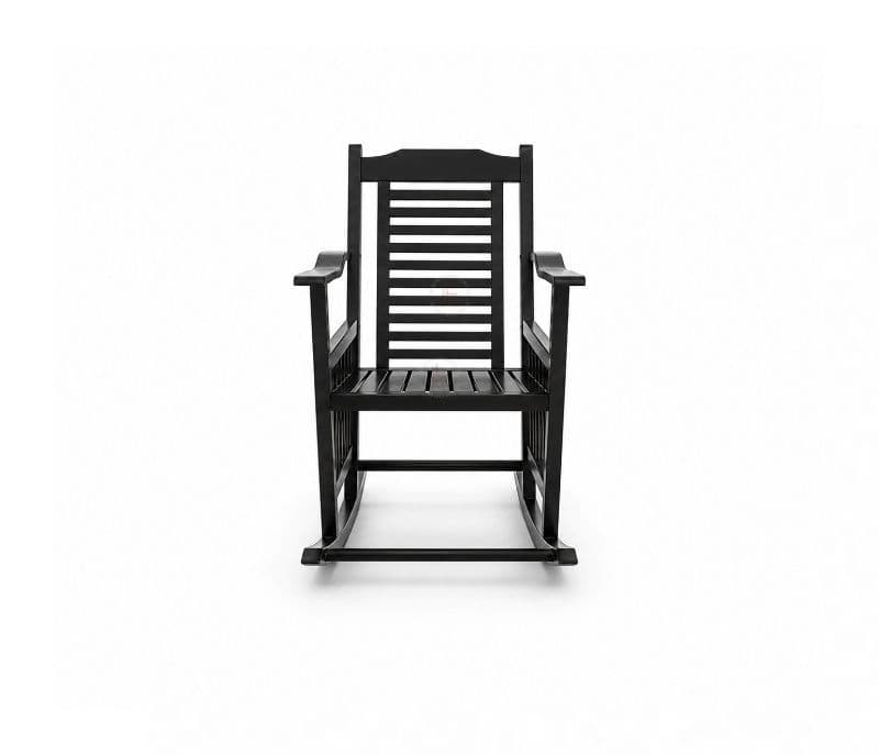 Image 2 for Rocking Chair Solid Rubber Wood (ZAM) (OWD)