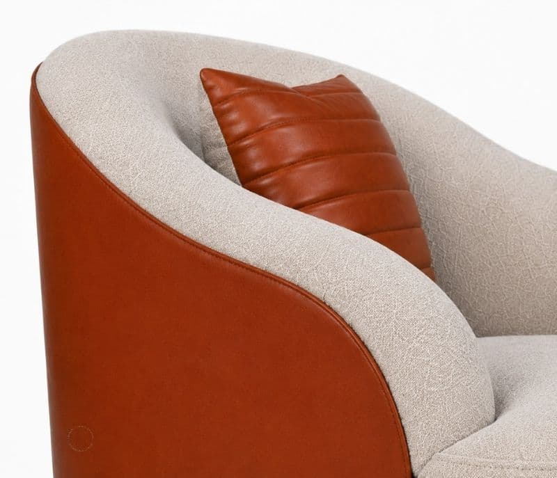 Image 6 for Tyler Sofa 3+1+1 Seater Solid Neem Wood (ZAM) (OWD)