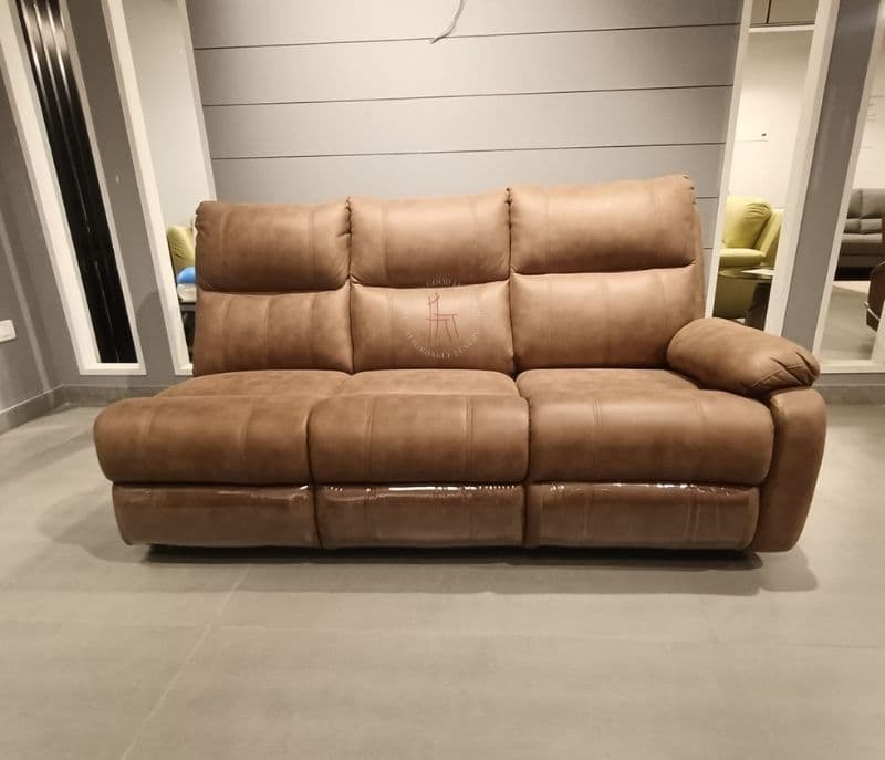 Image 3 for New Model Astra L-Shape Recliner Micro Sauede Fabric