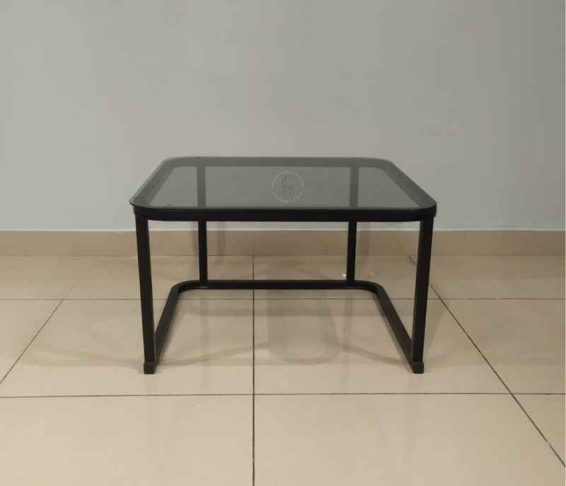 Image 11 for Instaa - 40856-C10-301 Powder Coted Metal Base & Glass With Centerdmarbal Marble Top (BSK)