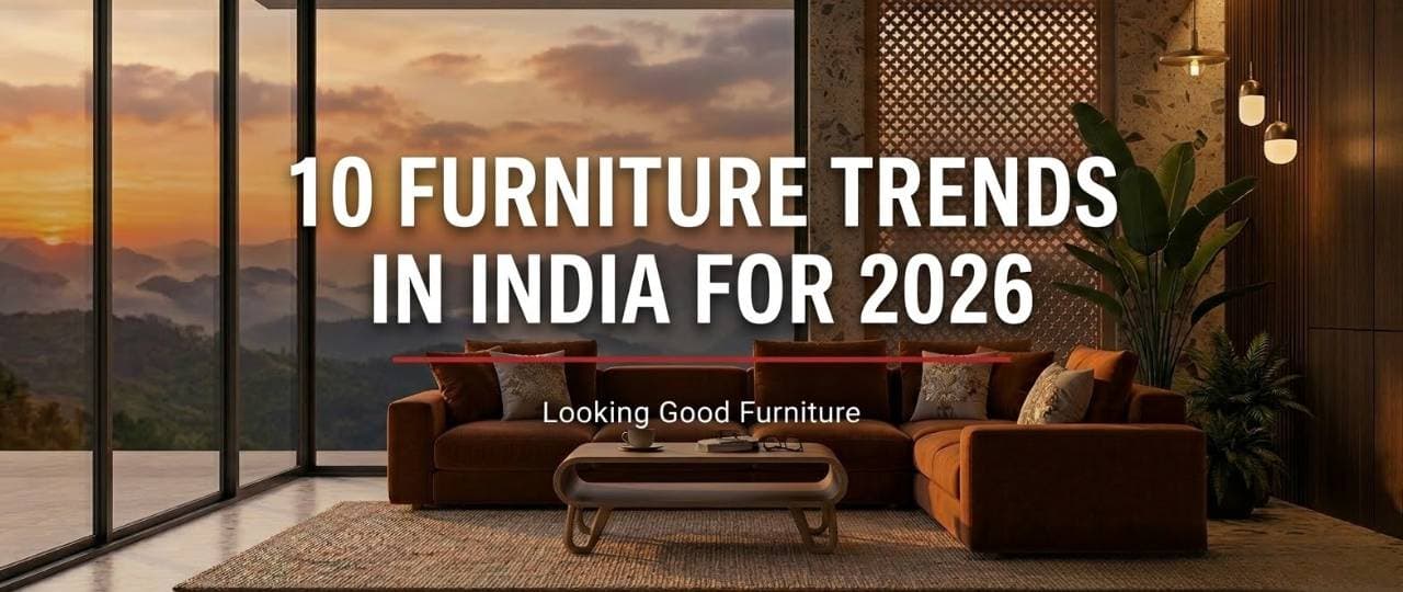 10 Furniture Trends in India for 2026 | Looking Good Furniture