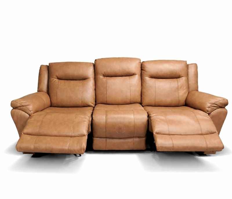 Image 8 for U70732 Manva 3 + 2 + 1 Power Recliner Body Touch Leather (BS - BSK)(HYD)(BWD)(BS-EC)