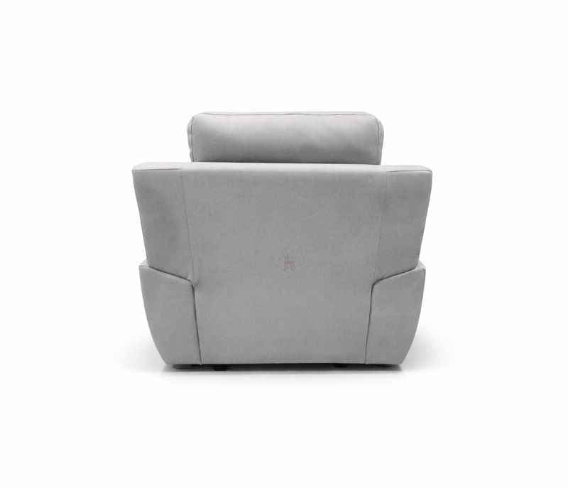 Image 14 for Atlas Comfort Sofa 3+2+1 Seater Velvet Suede Fabric (Light Grey)