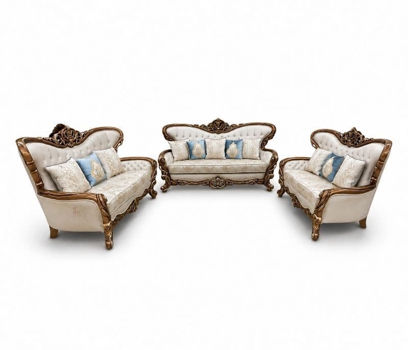 Image 8 for Carving Persian Sofa Set 3+2+2+CT Seater (OWD)