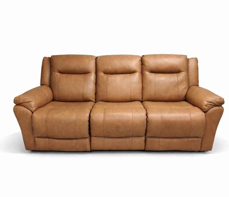 Image 7 for U70732 Manva 3 + 2 + 1 Power Recliner Body Touch Leather (BS - BSK)(HYD)(BWD)(BS-EC)