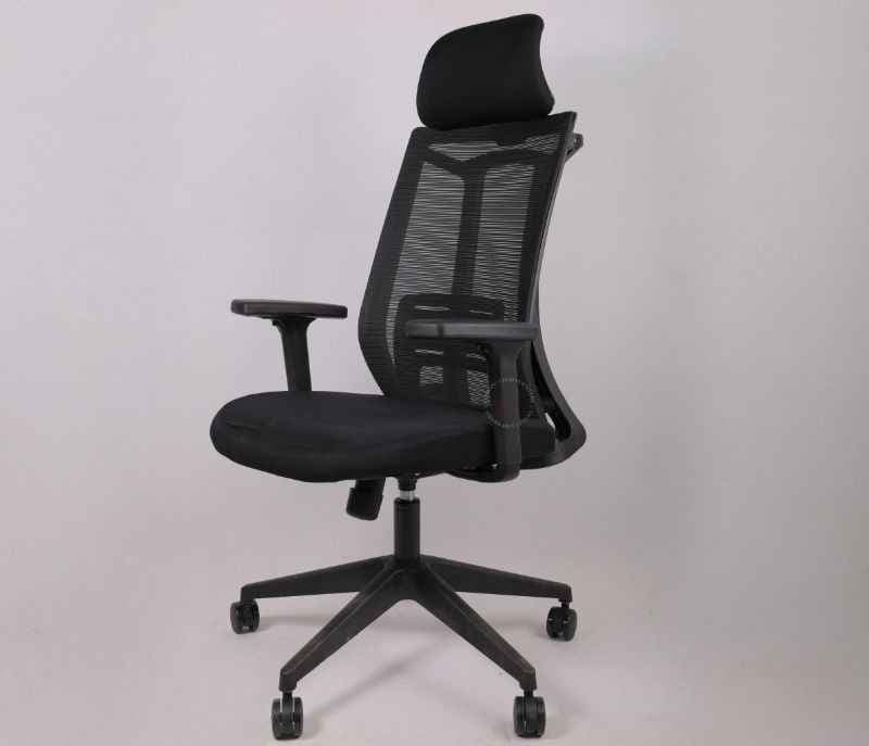 Image 5 for Twister HB Black Ergonomic High-Back Mesh Office Chair Adjustable Height Revolving Study Work from Home Chair (WFH)/Computer Desk Chair Back Lumbar Support Ergonomic Chair Tilting Arm Support
