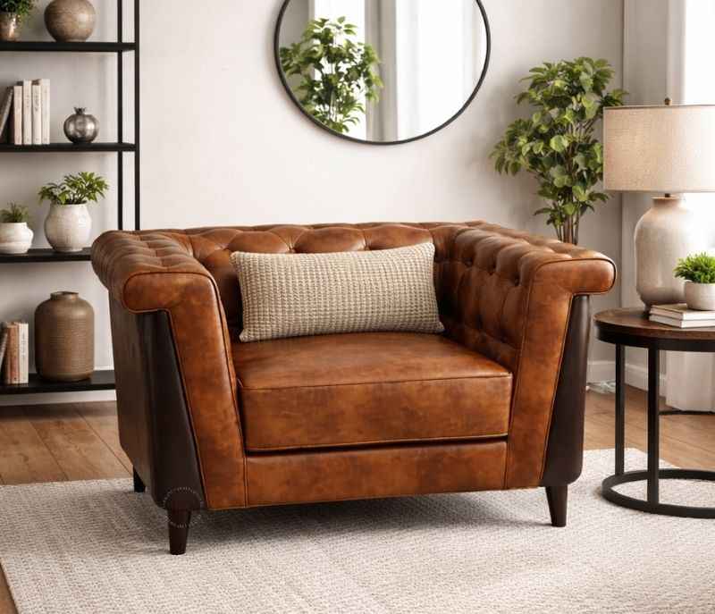 Denmark Sofa 3+2+1 Miranda Wood Frames Upholstery Suede Fabric (HYD)