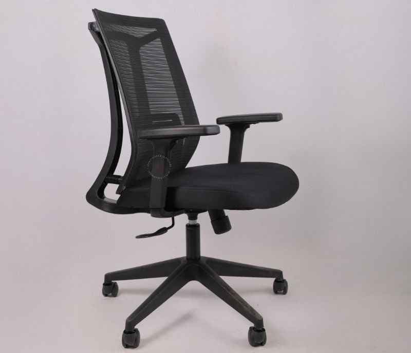 Image 2 for Twister MB Black Ergonomic High-Back Mesh Office Chair Adjustable Height Revolving Study Work from Home Chair (WFH)/Computer Desk Chair Back Lumbar Support Ergonomic Chair Tilting Arm Support