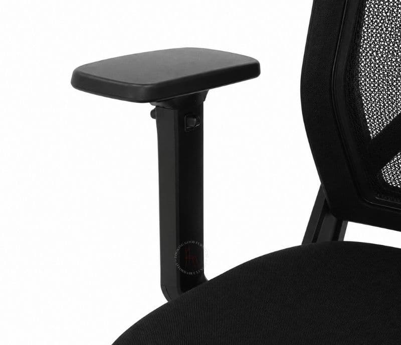 Image 6 for Virgo Black Office Chair (PM)