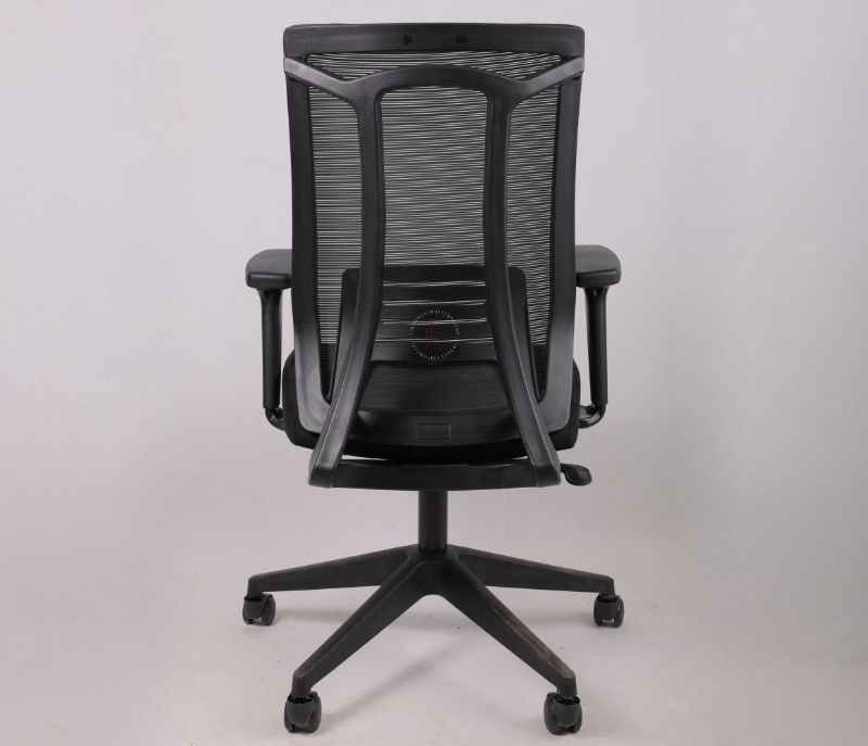 Image 4 for Twister MB Black Ergonomic High-Back Mesh Office Chair Adjustable Height Revolving Study Work from Home Chair (WFH)/Computer Desk Chair Back Lumbar Support Ergonomic Chair Tilting Arm Support