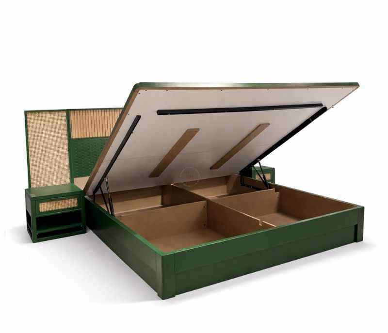 Image 10 for 21005 Bedroom Set HDF Wood (EC OTD)