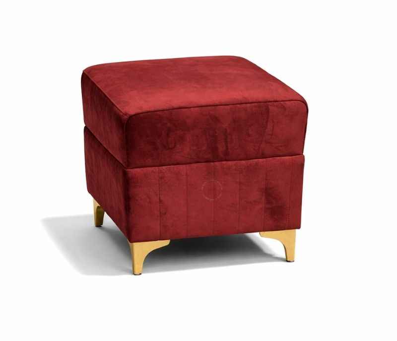 Image 11 for New Oreo Sofa 3+2+2 Puffy+Center Table With Glass Velvet Fabric (EC)(HYD)