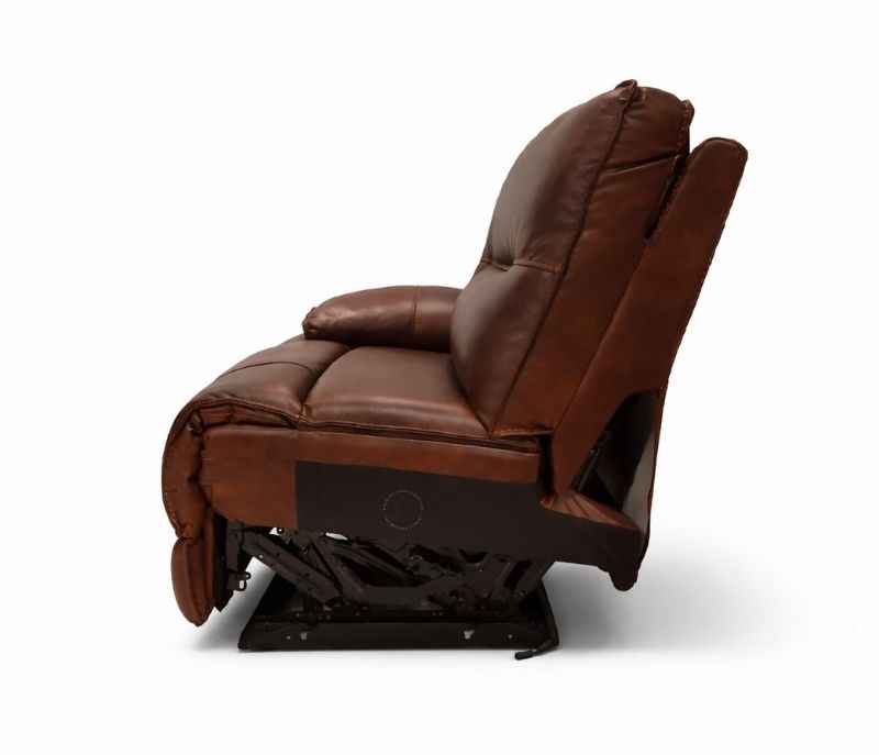 Image 34 for UX-Series 7004 Modern 3+2+1 Leather Sofa Set with Archtectural Metal Base (EC)