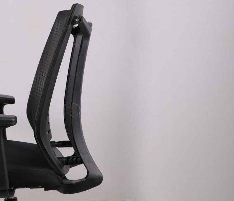 Image 14 for Twister MB Black Ergonomic High-Back Mesh Office Chair Adjustable Height Revolving Study Work from Home Chair (WFH)/Computer Desk Chair Back Lumbar Support Ergonomic Chair Tilting Arm Support