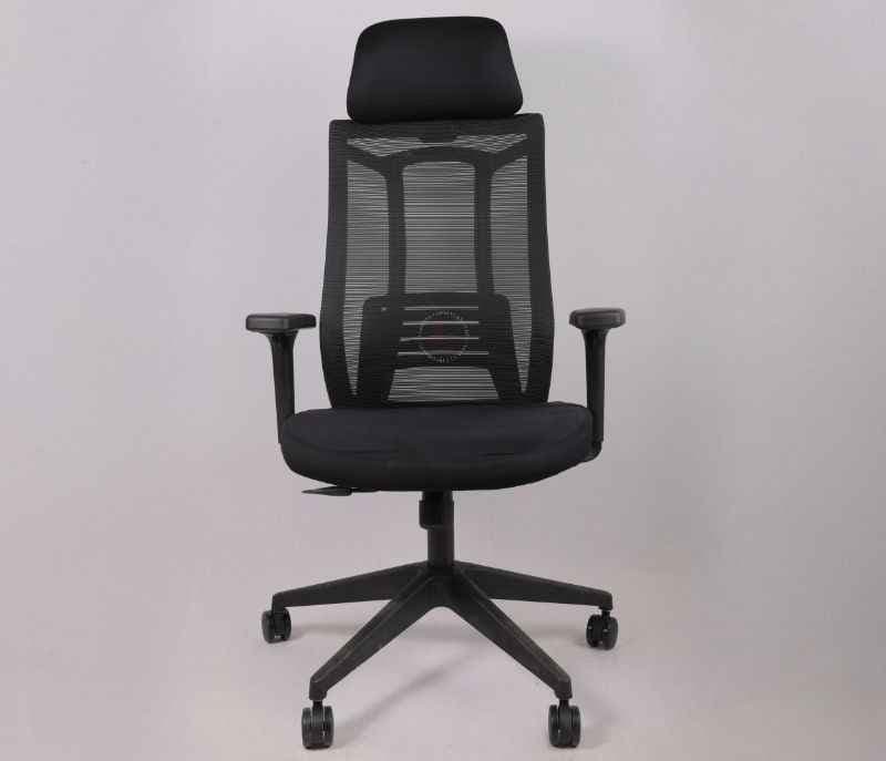 Image 3 for Twister HB Black Ergonomic High-Back Mesh Office Chair Adjustable Height Revolving Study Work from Home Chair (WFH)/Computer Desk Chair Back Lumbar Support Ergonomic Chair Tilting Arm Support