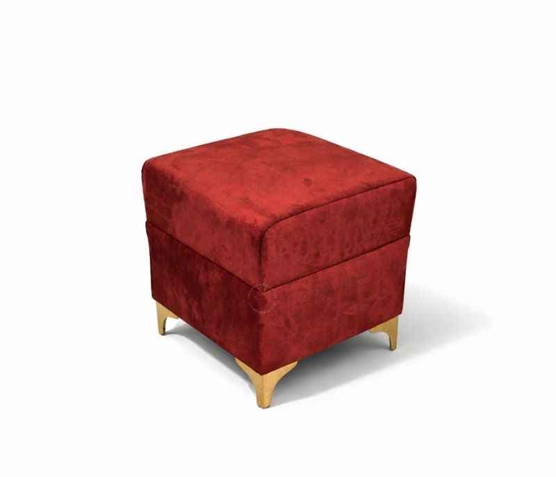 Image 12 for New Oreo Sofa 3+2+2 Puffy+Center Table With Glass Velvet Fabric (EC)(HYD)