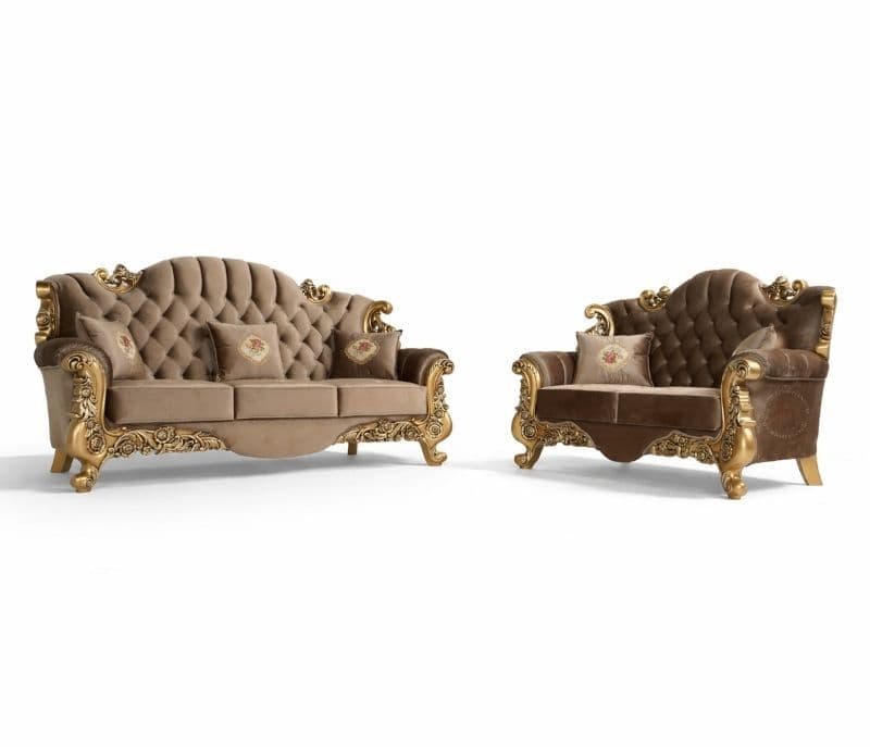 Image 2 for Opal Carving Sofa Set 3+2+2+D+CT (OWD)