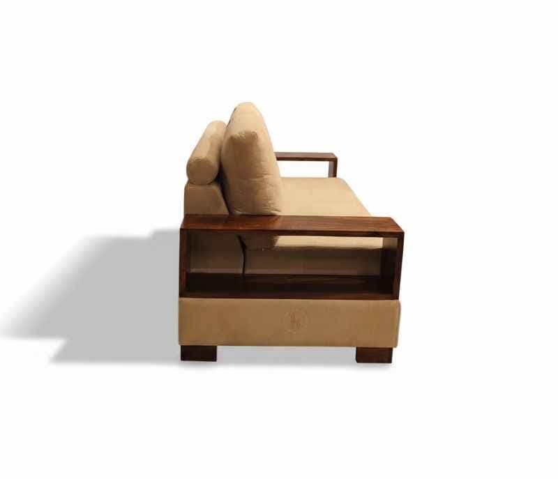 Image 13 for Box 3+2 Living Sofa Set with Divider Suede Velvet Fabric (BSK)(HYD)(WF)