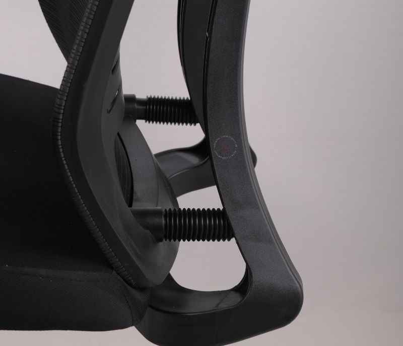Image 15 for Twister MB Black Ergonomic High-Back Mesh Office Chair Adjustable Height Revolving Study Work from Home Chair (WFH)/Computer Desk Chair Back Lumbar Support Ergonomic Chair Tilting Arm Support