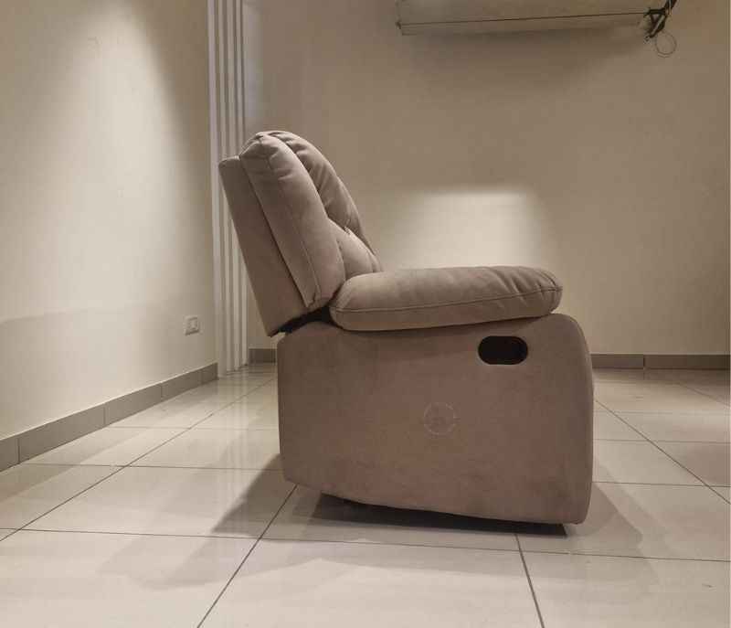Image 12 for JHR195 - 59929 3+2 Manual Recliner Velvet Suede Fabric (SKN)