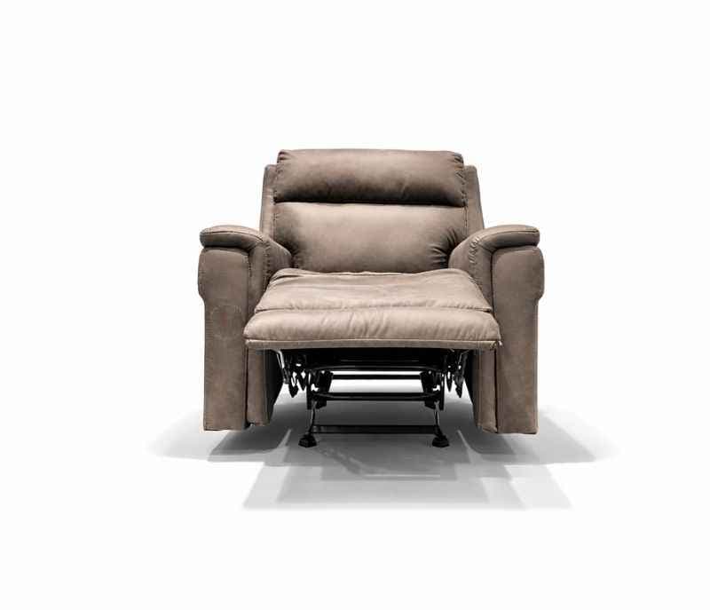 Image 18 for 70693 Single Motor 3+2 Power Recliner + 1 Seater Manual With Rocking Micro Suede Fabric