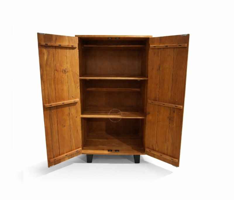 Image 6 for MWLG2521 Troplcana Wadrobe 90x50x180 Solid Accacia Wood (HYD OTD)