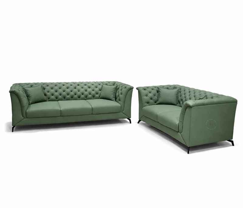 Image 3 for Windsor Sofa 3+2 Seater Leatherette (KORA)(WH)(BTM)