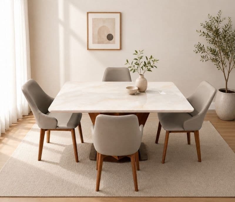 Image 1 for Imported Dining Set-M03663-1 D302 Chair 1+6 Seater