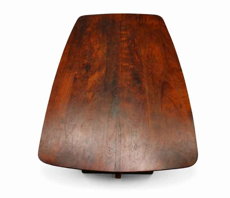 Image 9 for Danish Ovel Dining Table With Acacia wood 6+1
