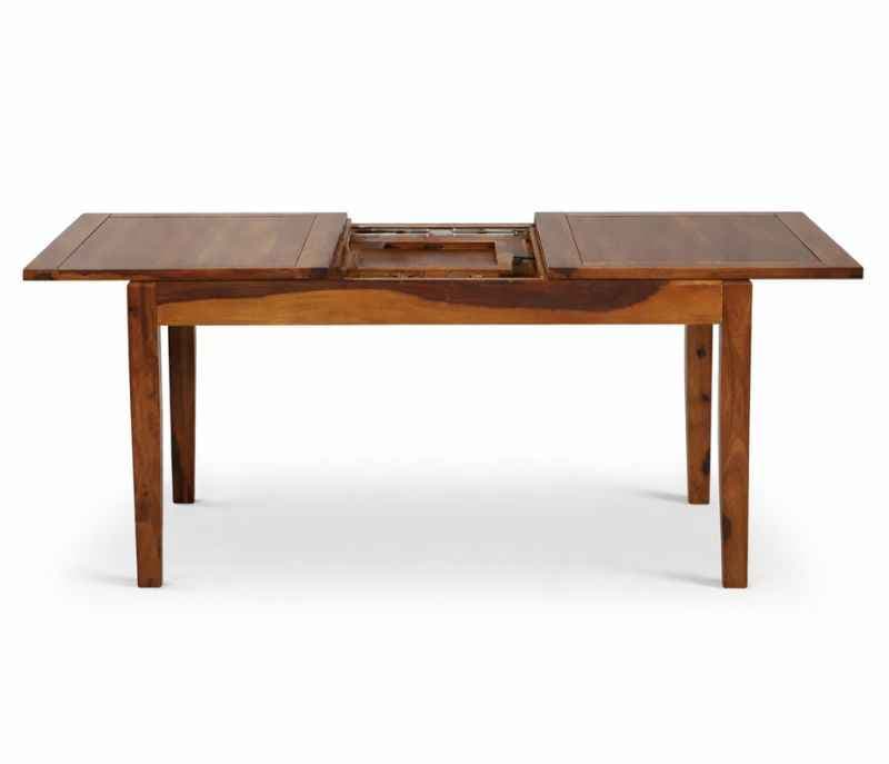 Image 5 for Arisbeth Extendable 4-6 Seater Wooden Dining Table (Honey Finish)