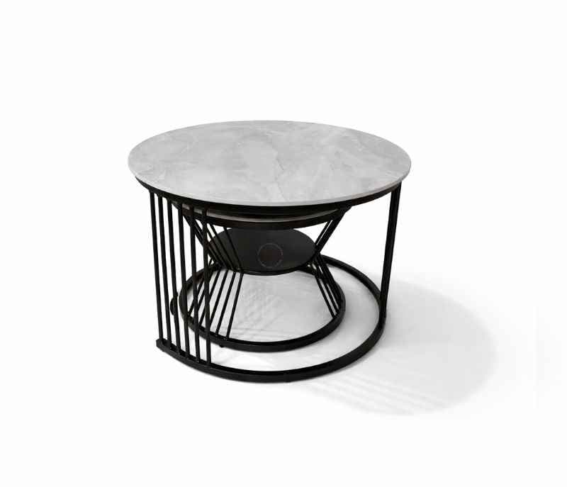 Image 4 for Insta 40988 Marble Top With Metal Base (BSK)
