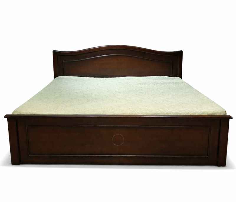 Image 2 for Mala King Sized Bed Without Storage (Block Board, Dark Brown)
