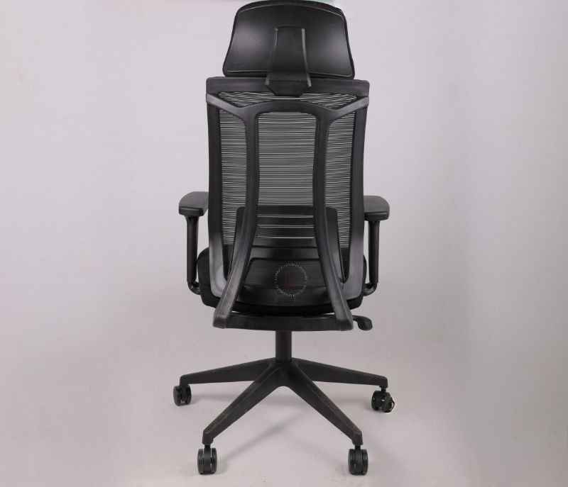 Image 8 for Twister HB Black Ergonomic High-Back Mesh Office Chair Adjustable Height Revolving Study Work from Home Chair (WFH)/Computer Desk Chair Back Lumbar Support Ergonomic Chair Tilting Arm Support