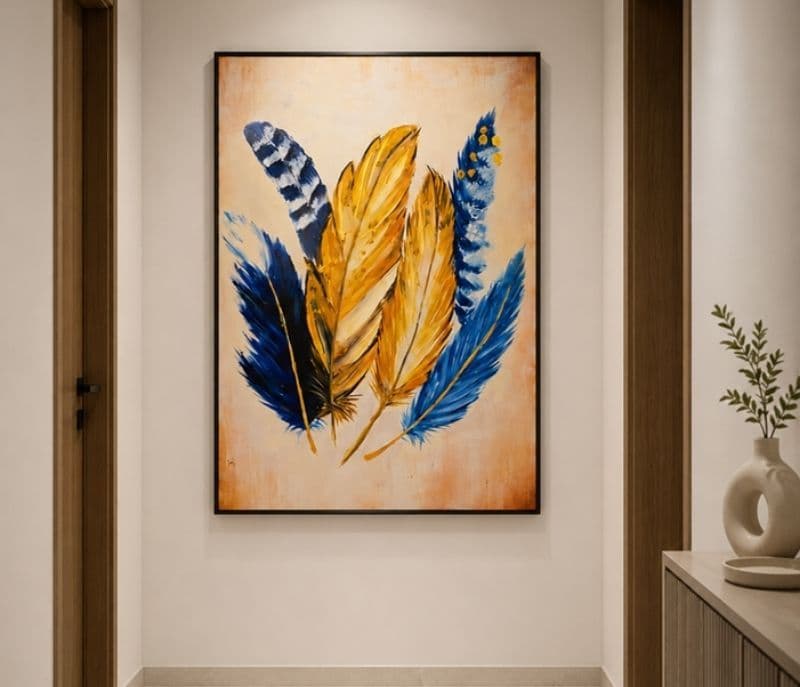 Image 1 for HYC Leaf Painting