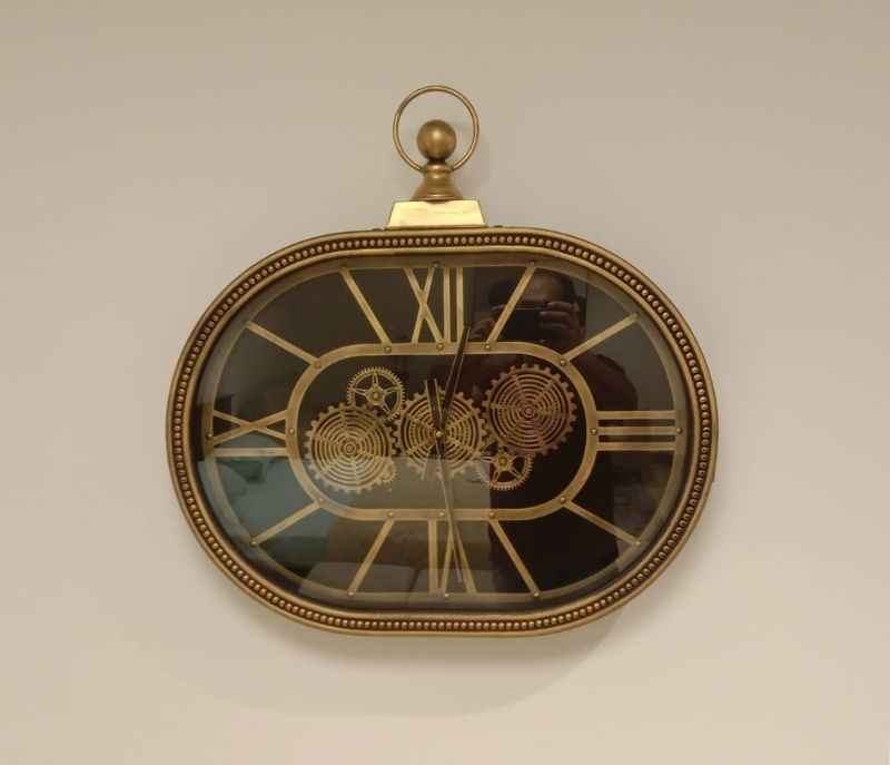 Image 2 for GWC-204 Royal Metal Gear Mechanical Clock