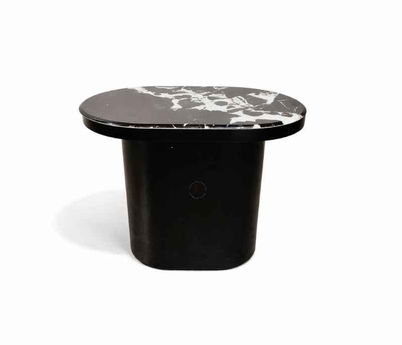 Image 3 for CJ 280 Small Marble Top Wooden Base