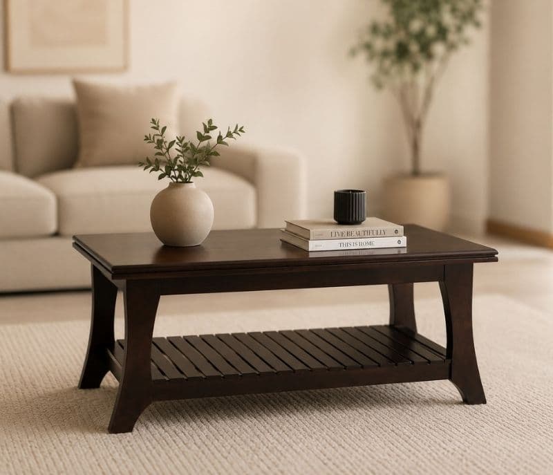 Image 1 for Botwin Center Table Solid Rubber Wood (ZAM) (OWD)