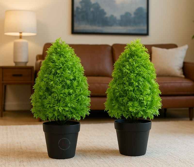 Image 1 for A-F-97 B Fake Plant Home Room Garden Decor Green