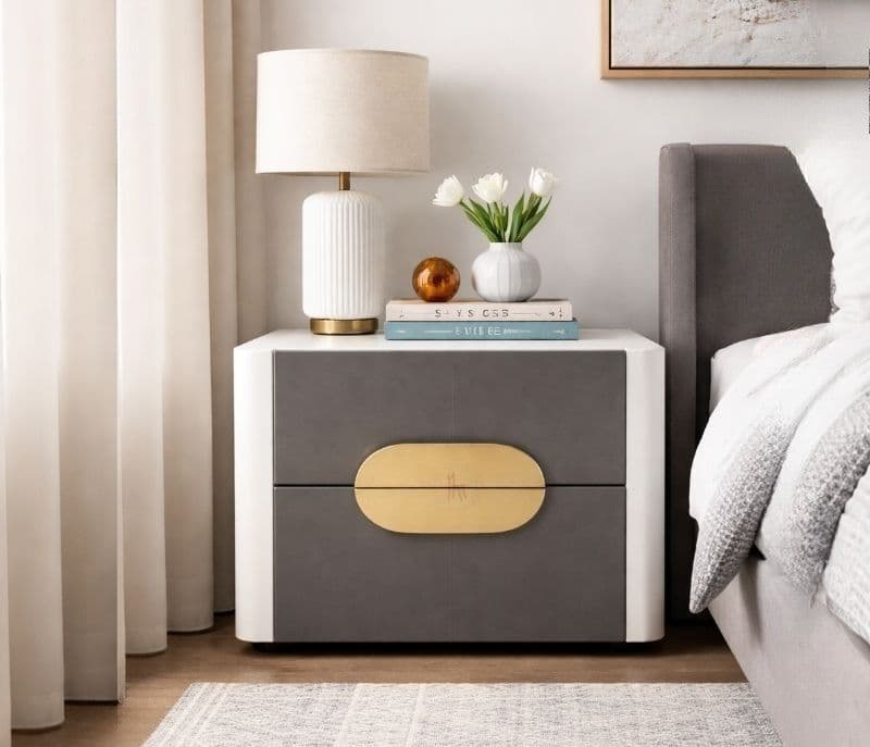 Image 4 for 45005 Bedroom Set King Size 72x78 With Hydraulic Storage + Dresser 2 Bed Side Table + 6 Door Wardrobe (KORA OTD)