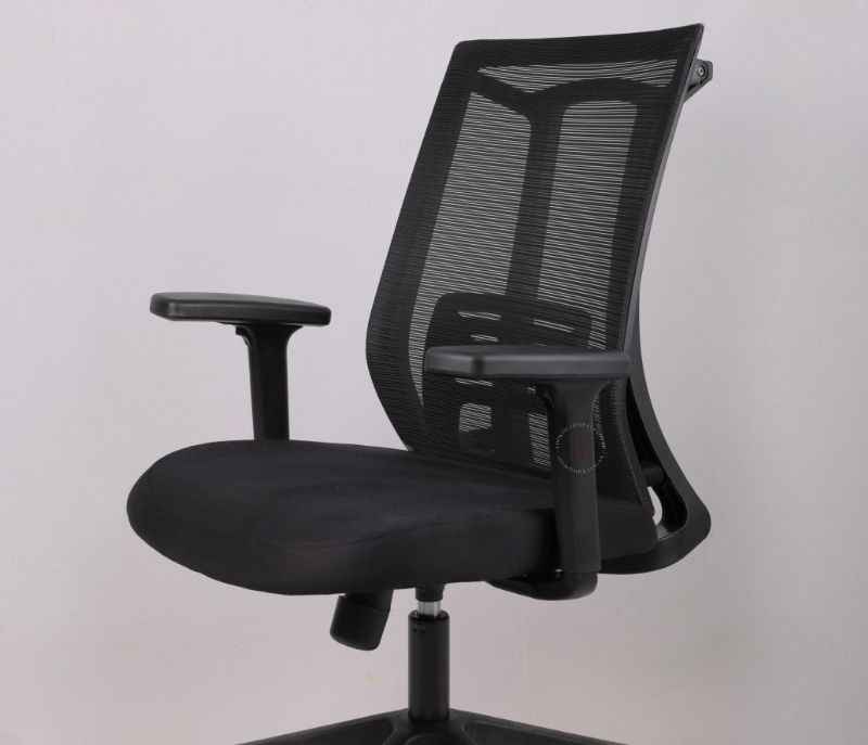 Image 6 for Twister MB Black Ergonomic High-Back Mesh Office Chair Adjustable Height Revolving Study Work from Home Chair (WFH)/Computer Desk Chair Back Lumbar Support Ergonomic Chair Tilting Arm Support