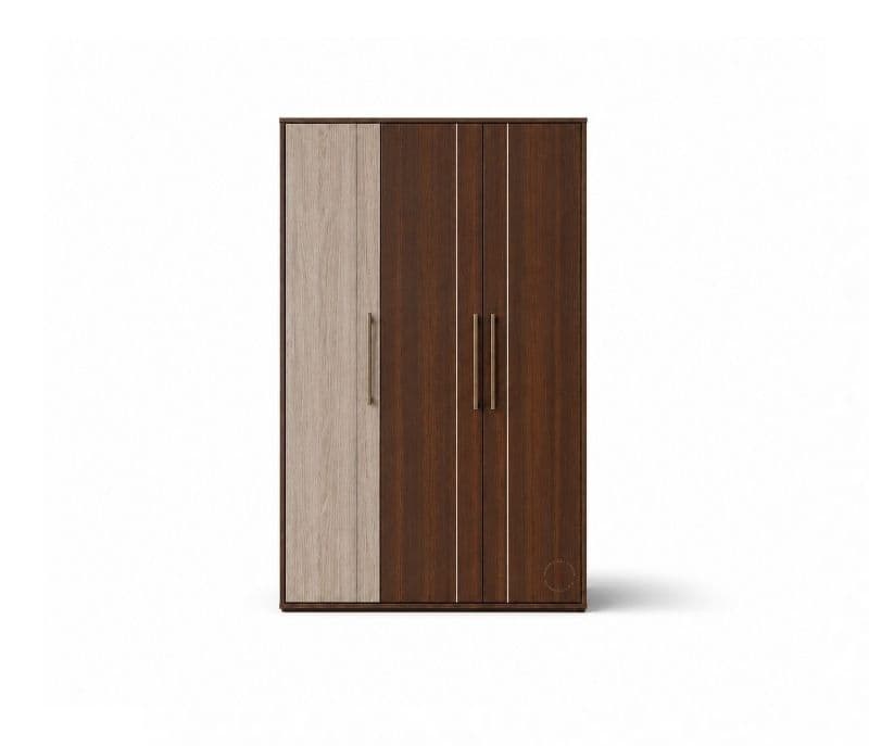 Image 2 for Curv 3 Door Wardrobe Engineered Wood (WI)