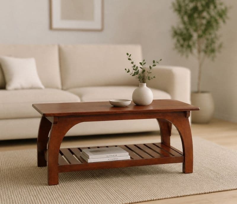 Image 1 for Candy Center Table Solid Rubber Wood (ZAM) (OWD)