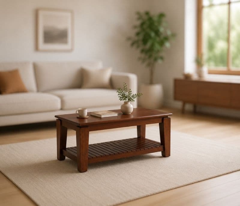 Image 1 for Arno Center Table Solid Rubber Wood (ZAM) (OWD)