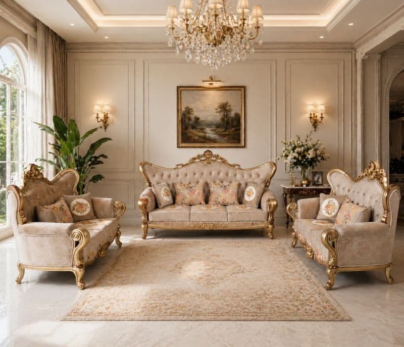 Image 1 for Empire Sofa Set 3+2+2+D+CT (RCH SF) (OWD)
