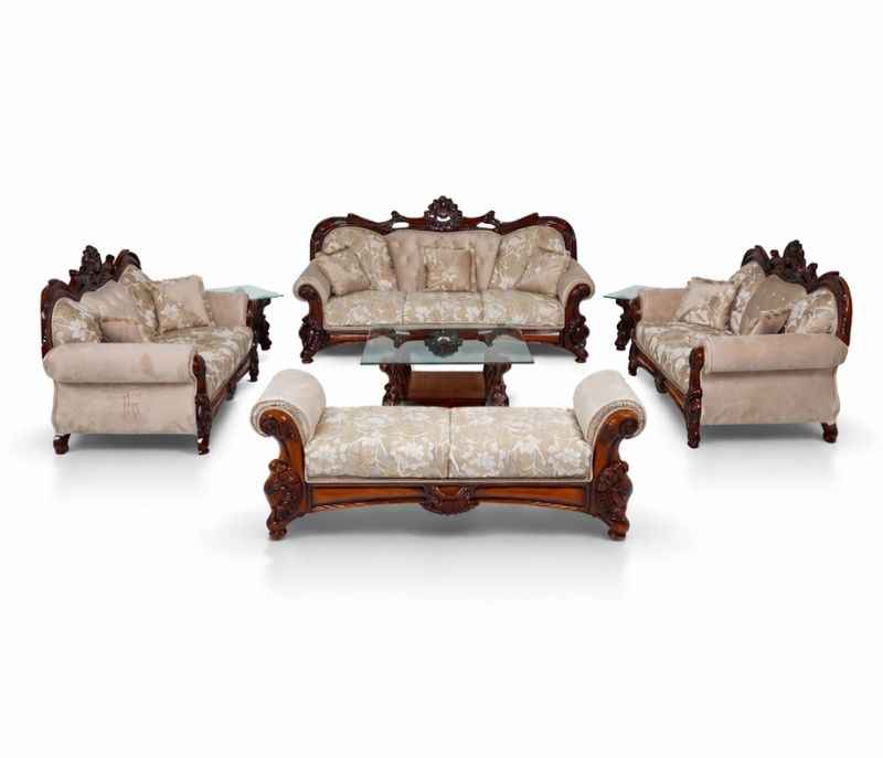 Image 2 for Rose Sofa Set 3+2+2+D+CT (OWD)