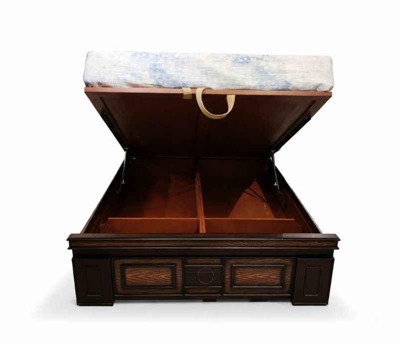Image 4 for Light Cot Queen Size Box With Hydraulic Storage