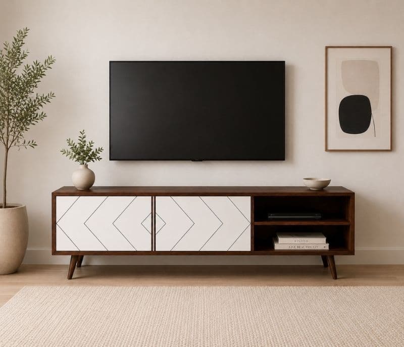 Image 1 for Bounty TV Unit Sheesham Wood (WI)