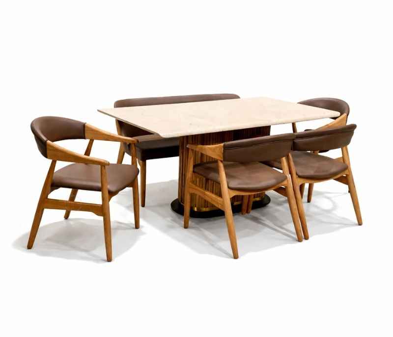Image 3 for DC.37/DC361/SUBE 1+4 Chair +1 Bench RMR (BS-CP)