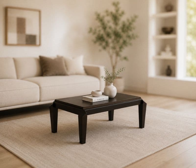 Image 1 for Naomi Center Table Solid Rubber Wood (ZAM) (OWD)